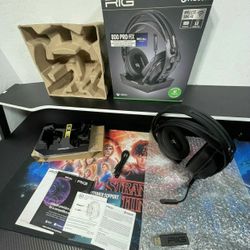New RIG 800 PRO HX Wireless Gaming Headset & Multi-Function Base Station Officially Licensed for Xbox Series X|S, Xbox One, Windows 10/11 PCs - Dolby 