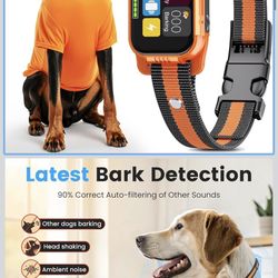 🔥Brand new🔥 Smart Dog Bark Collar - Anti Barking Device for Large Medium Small Dogs, Stop Excessive Barking & Aggression Behavior, with 5 Modes & 5 