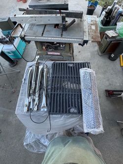 4 burner propane grill set