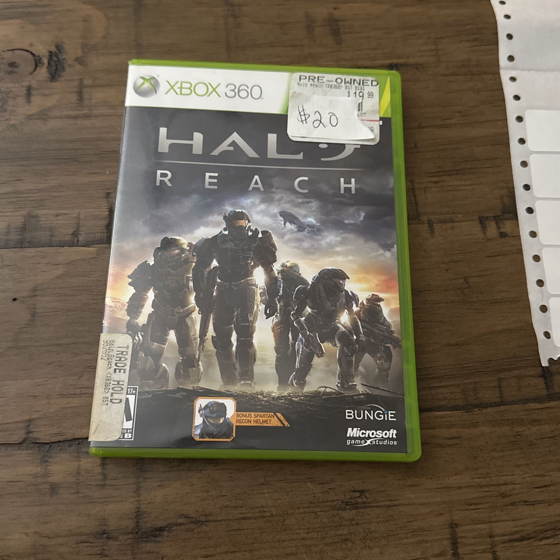Halo Reach Xbox 360
