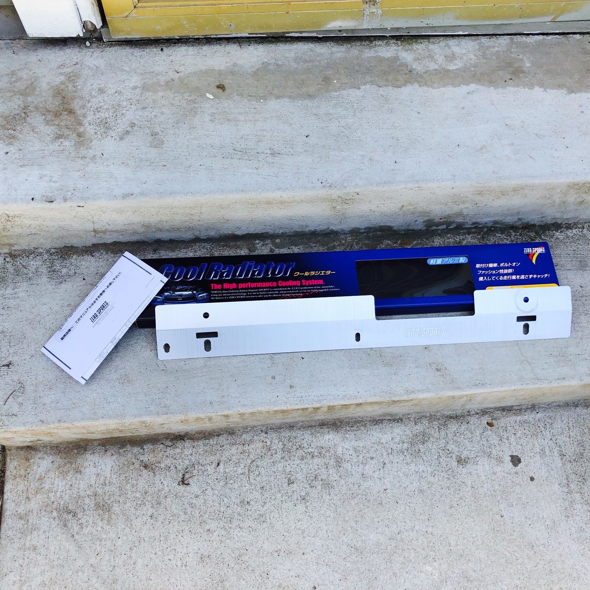 JDM ZERO/SPORTS Subaru WRX/STI Cooling Plate