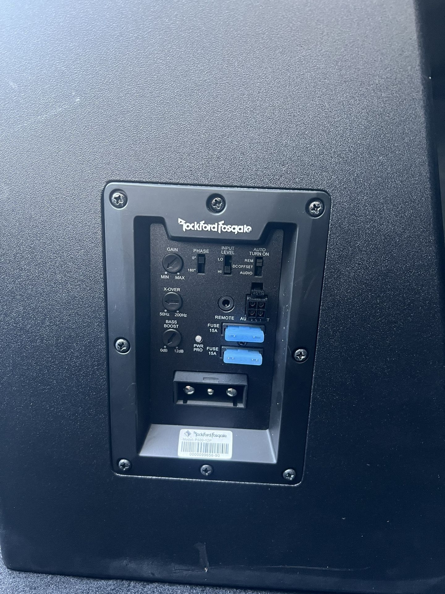 Rockford Fosgate Punch 12 Rockford Fosgate Punch 12