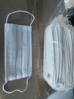 CLOTH WASHABLE FACEMASKS VERY COMFORTABLE (NEW) 98 CT