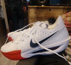 Nike ZoomX Running Shoes White Red