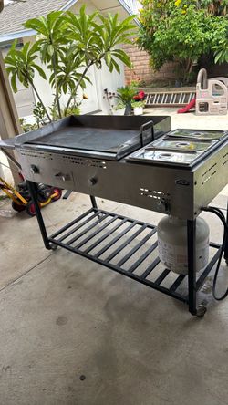 Taco Griddle with Steamers