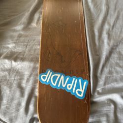 Ripndip skateboard deck 