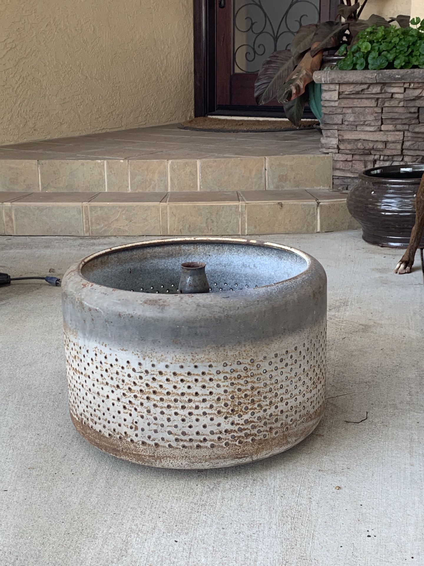 All you campers out there! $30 Washing machine drum fire pit 🔥