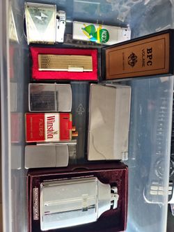 Lot of lighters, Zippo etc