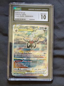 Darkrai VStar #GG50 Pokemon Crown Zenith