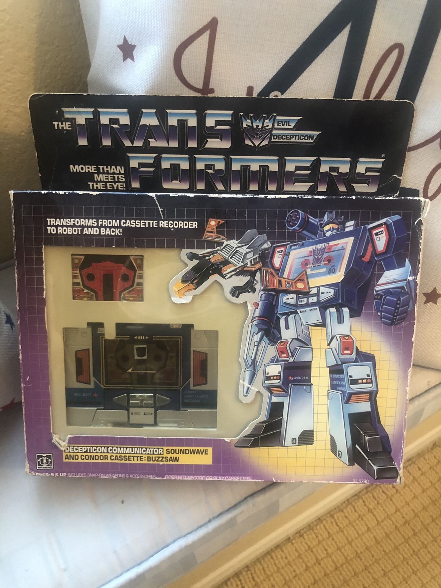 Transformers G1 Soundwave (original)