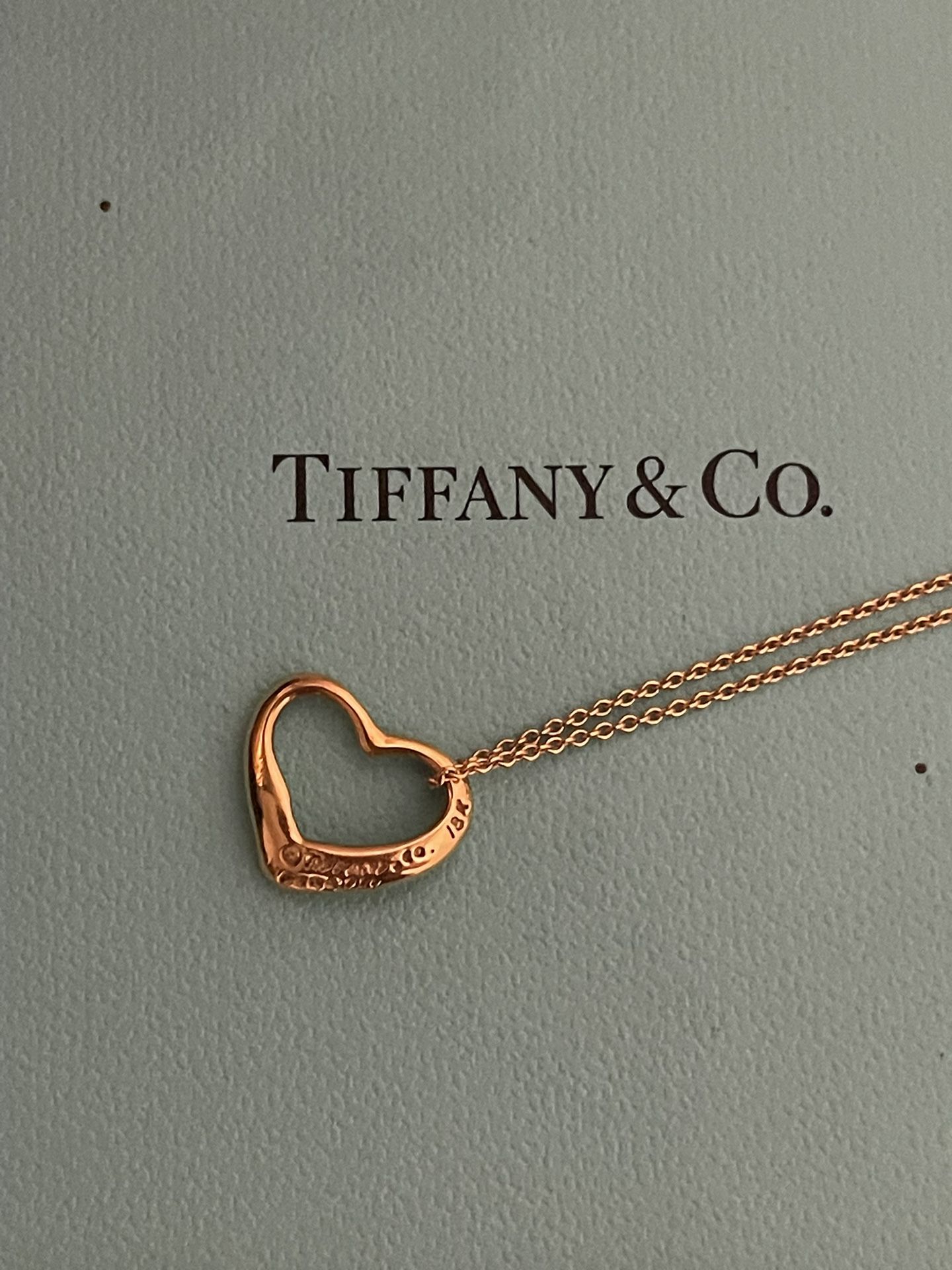 Tiffany & Co Yellow Gold Necklace