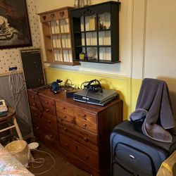 Vintage Furniture - Beds, Dressers, Shelving, Hutches, Desks And More
