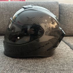 Scorpion Carbon Fiber Motorcycle Helmet