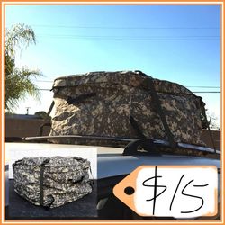  Waterproof Car Roof Cargo Bag - Foldable & Universal Luggage Carrier - Extra Spacious Storage for Safe Travel & Outdoor Adventures