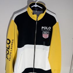 Polo Ralph Lauren Shirts Track Jacket Hoodie Windbreaker Large XL
