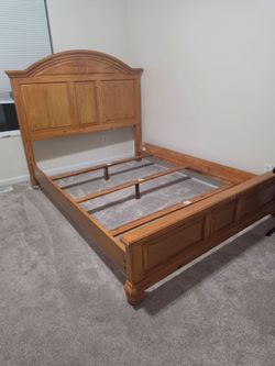Queen bed frame