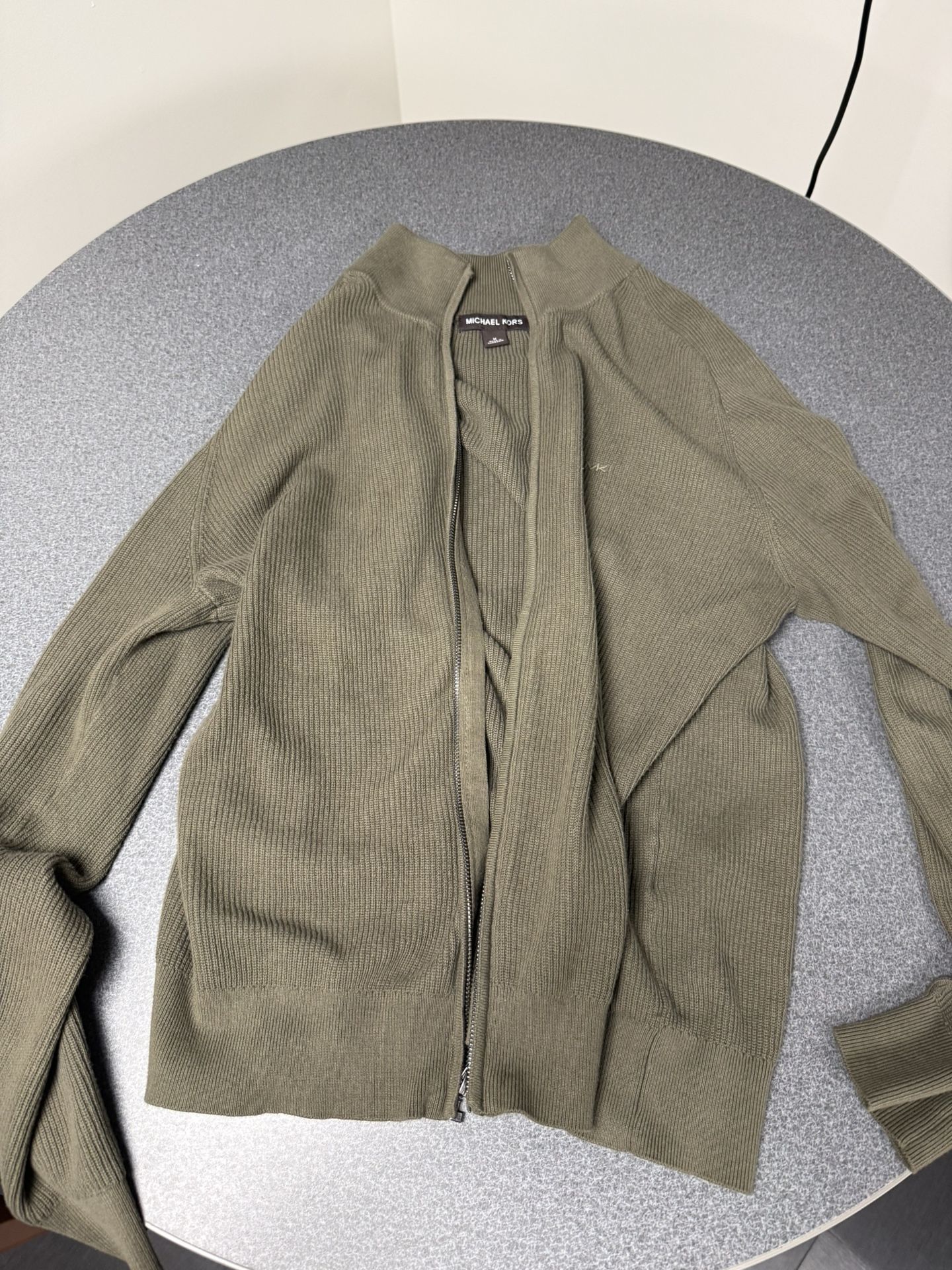 Michael Kors Cardigan Zip Up Men’s Medium