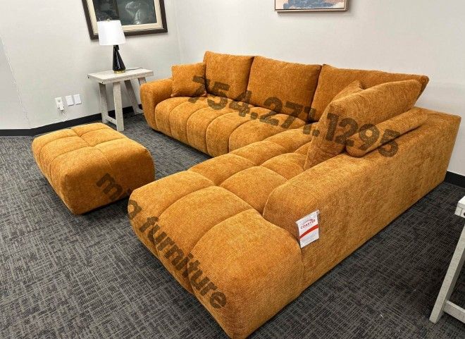 Sectional Sofa 119x78 NEW Finance Available