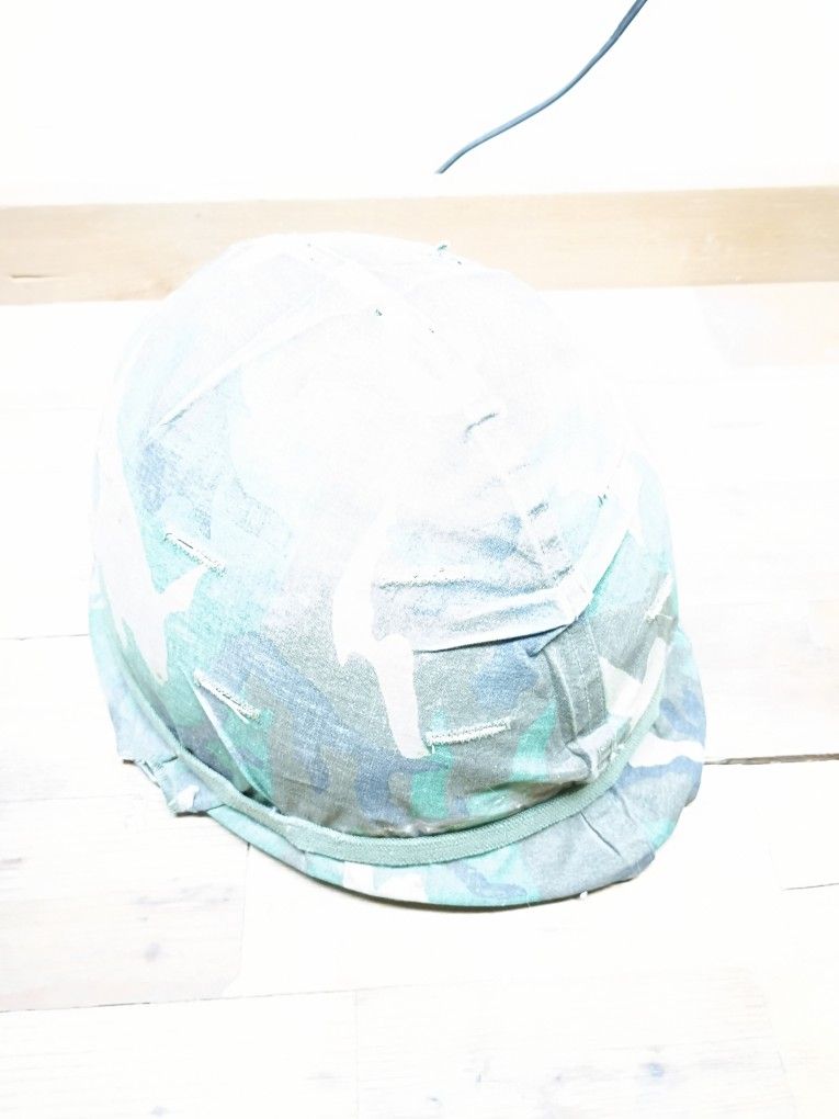 USMC Helmet With Camouflage