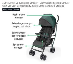 Ingenuity  3Dlite  jewel convenience stroller