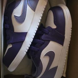 Kids Jordan 1 Low Alt (Purple)