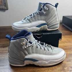 Jordan 12 Blue Grey 
