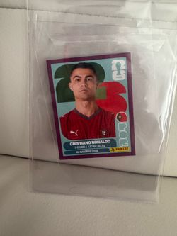 Cristiano Ronaldo panini World Cup 2026