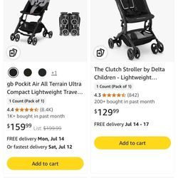 GB Ultra Compact Lightweight Stroller 