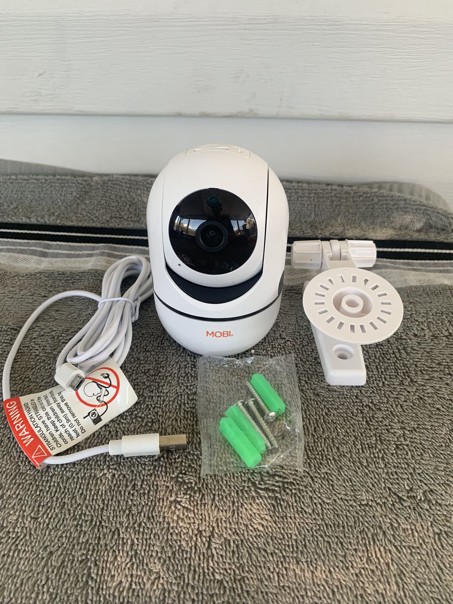 MobiCam HDX Smart HD Pan & Tilt Wi-Fi Security Baby Monitoring Camera- 70196