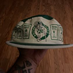 Vintage Celtics Painters Cap  1986