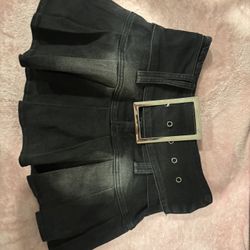 Black Mini Skirt