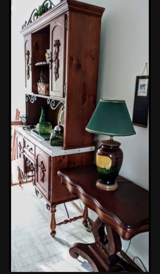 Visit or Deliver/Meet! Antique NESTING TABLES, Side Table w/ Cubby Shelf Drawer, Bamboo or Willow Signed Chair s, Child..SEE 12 PICS 100s MORE! READ⬇️