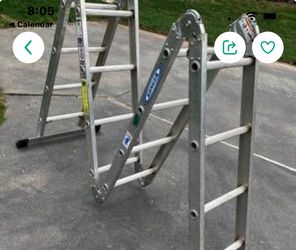 Ladder Multi Position 24 ft Cap 300 lbs