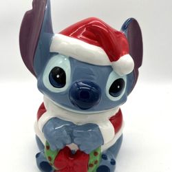 Stitch Christmas Cookie Jar