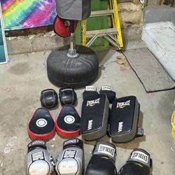 Punching Bag* & Various Gloves