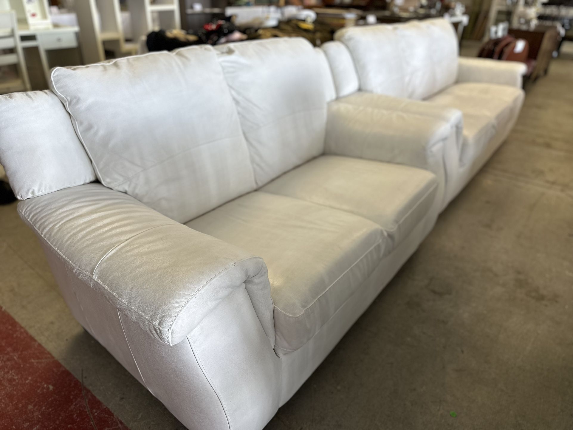 Genuine Leather Sofa & LoveSeat