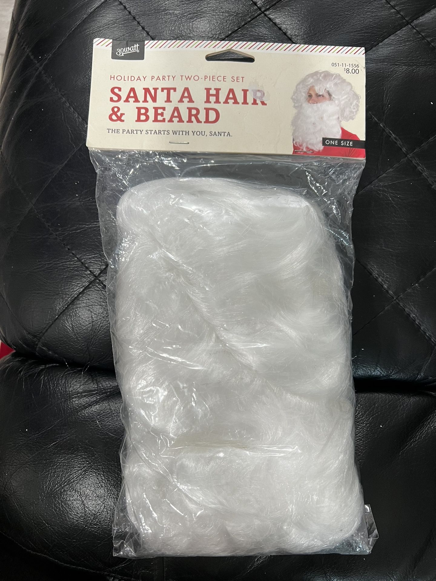 Christmas Santa’s Hair And Beard