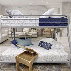 Twin Over Full BUNK BED 🛏️ fast delivery !!! 🚚 