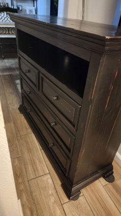 Media  chest.  Solid wood