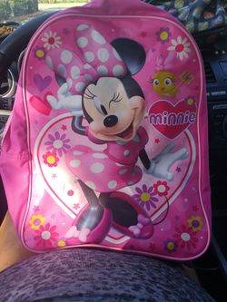 Minnie mouse backpack
