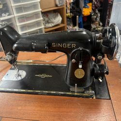 Singer 201 Sewing Machine In Table  - 1937