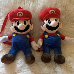 Mario Plushie Backpack 