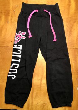 JUSTICE GIRLS SIZE 6  SWEATPANTS JOGGING PANTS JOGGERS 