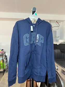 GAP Mens Heritage Logo Light Heather Grey   6-XS /     10- S  /    12- XL