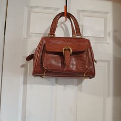 2  Vintage crocodile leather makeup bags