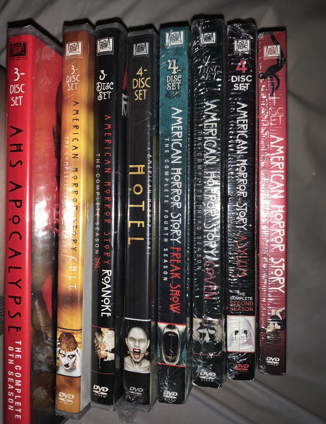 AMERICAN HORROR STORY DVD SEASONS 1-8