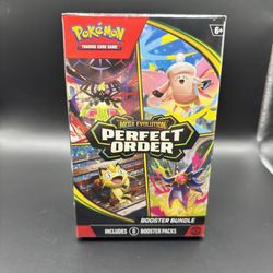 Pokemon TCG Mega Evolution Perfect Order Booster Bundle