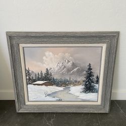 Art - Painting Titled “Winter Skies”