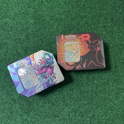 Team rocket tin Persian and paradox clash tin