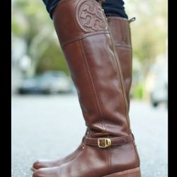 $178 O.B.O✨️🎀TORY BURCH "Marlene" Riding Boots. Brand NEW Never Worn. Size 8🎀✨️🎶❄️